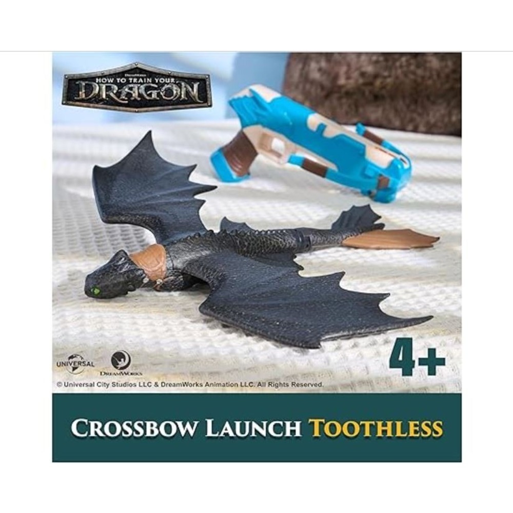Dreamworks Dragons How to Train Your Dragon, Crossbow Launch Toothless Dragon
